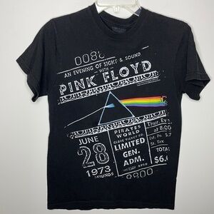 PINK Floyd T-shirt, Retro 2012, Size Small, 100% Sustainable Cotton